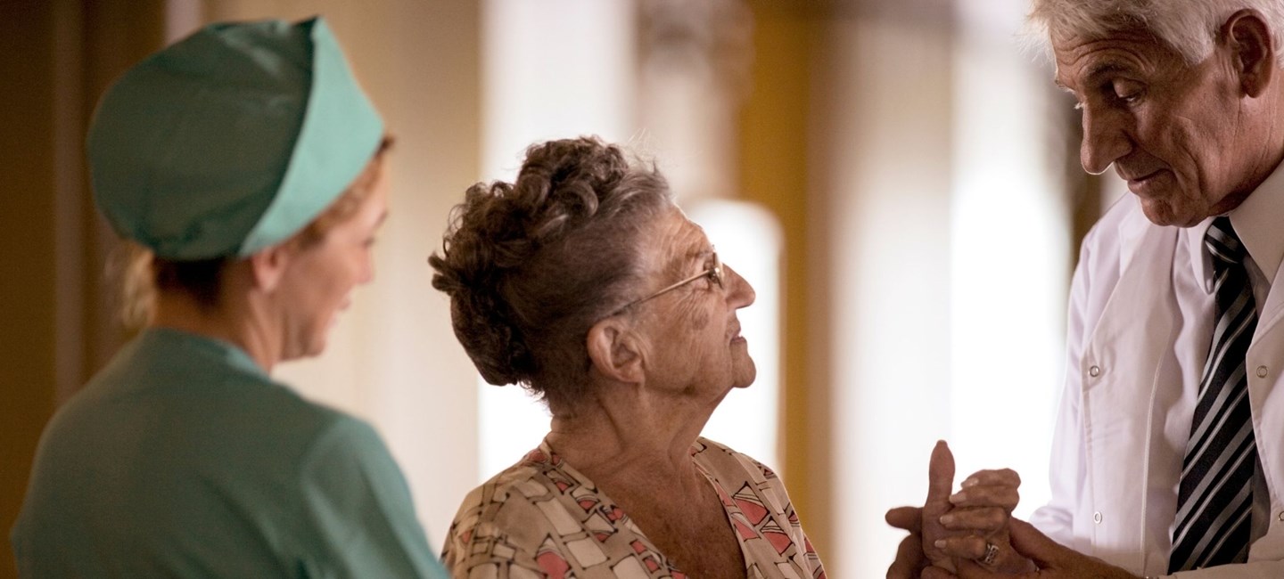 HCP and woman