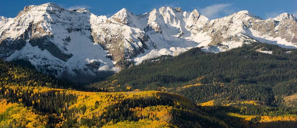 view of the mountains in Denver, Colorado